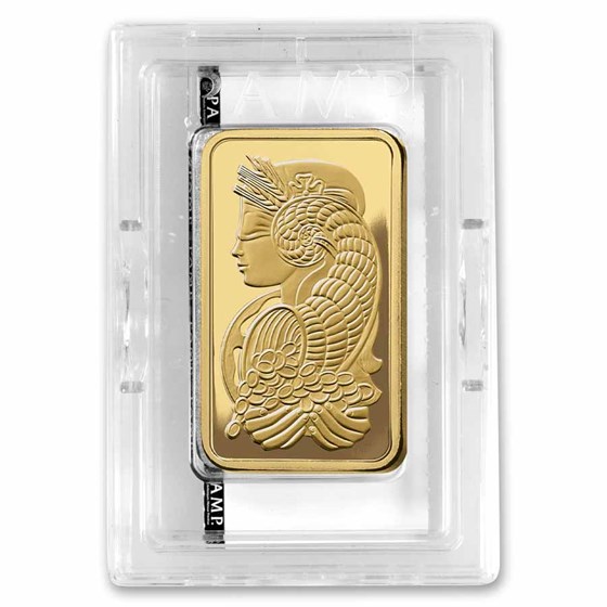 5 oz Gold Bar - PAMP Suisse Lady Fortuna Veriscan® (w/Assay) 5 oz Gold Bar - PAMP Suisse Lady Fortuna Veriscan® (w/Assay)